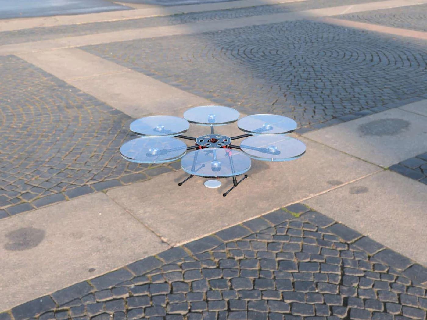 Sigma Lift hexagonal drone charging pad