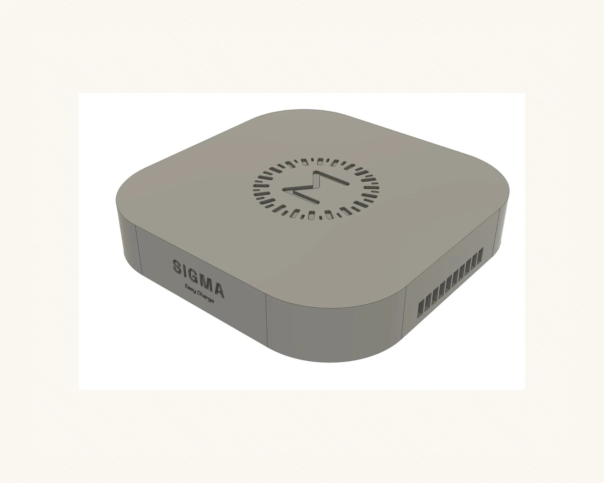 Sigma Anchor wireless charging pad — product render