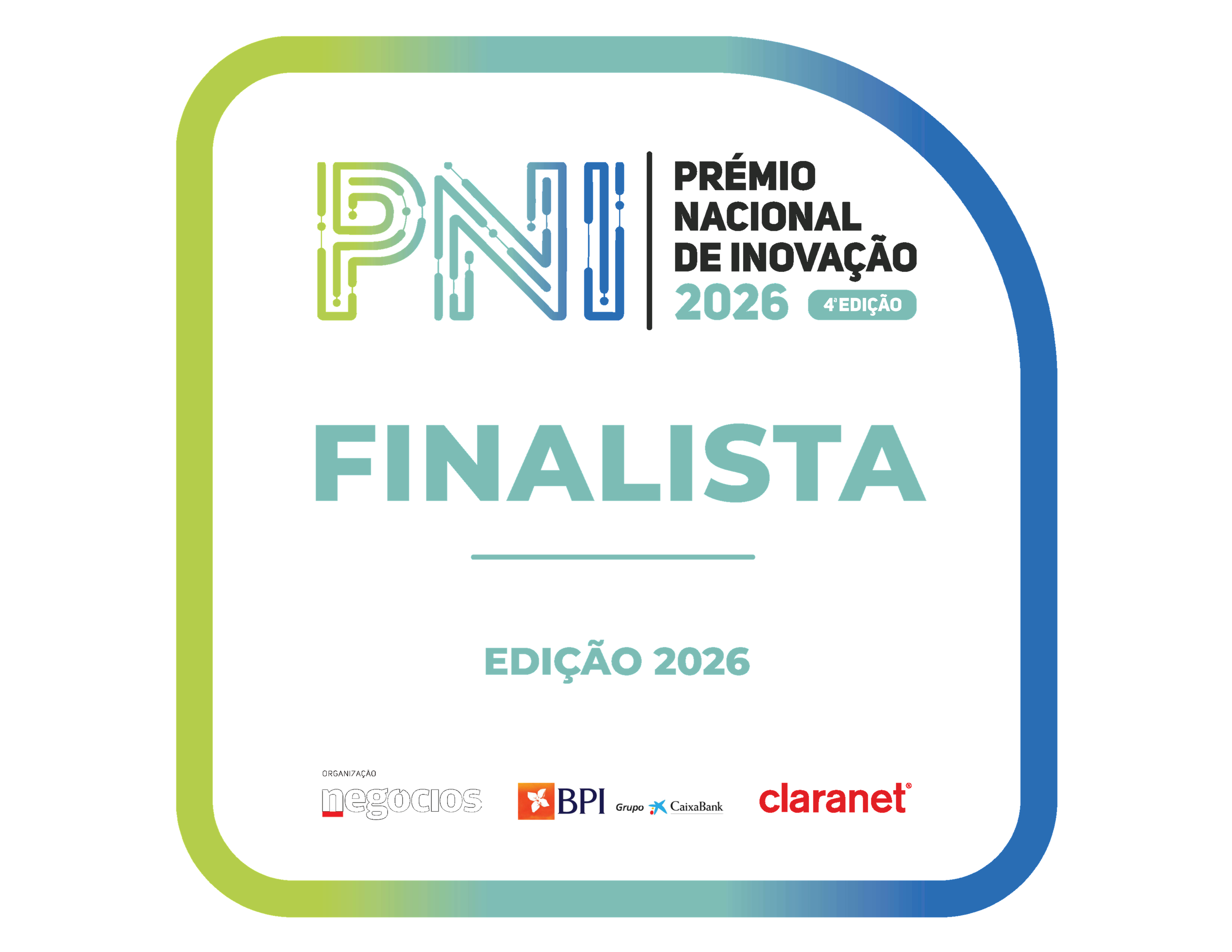 Prémio Nacional de Inovação — finalista 2026